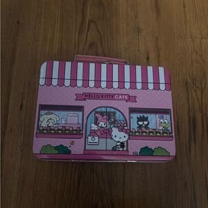 Hello kitty cafe tin